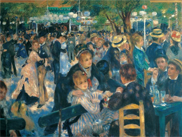 Le Moulin de la Galette by Pierre-Auguste Renoir