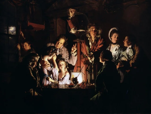''An Experiment on a Bird in the Air Pump''