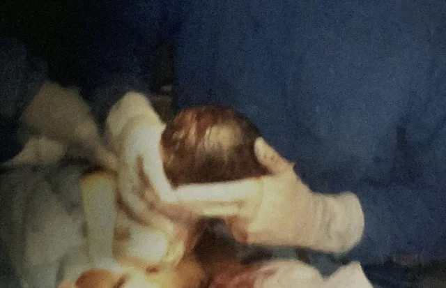 My sister was born
