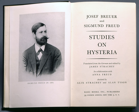 Freud and Breuer Publish "Studies of Hysteria"