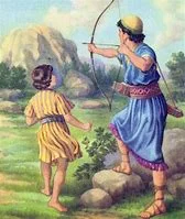 Jonathan Shoots Arrows for David