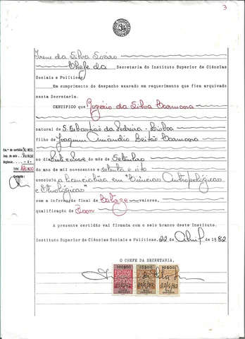Licenciatura Rogério