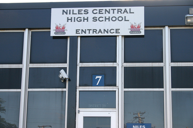Started attending Niles Central High School
