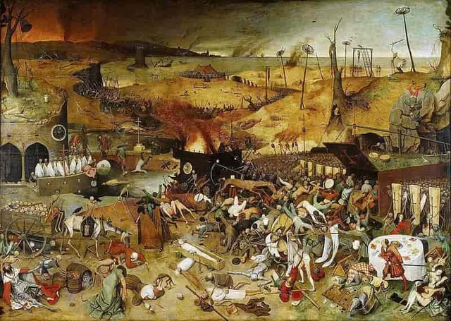 Svartedauden år 1350-1536