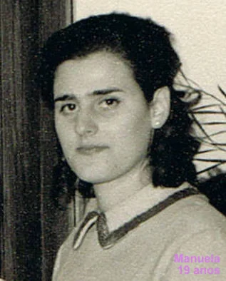 Manuela na Faculdade de Letras de Lisboa