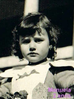 Manuela com 2 anos