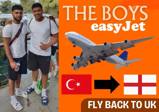 Boys Fly Back without me