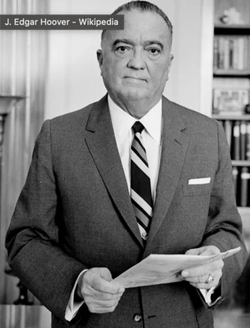 J.Edgar Hoover Becomes Head of the FBI