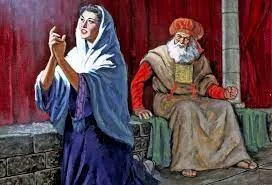 Hannah prays for a son.