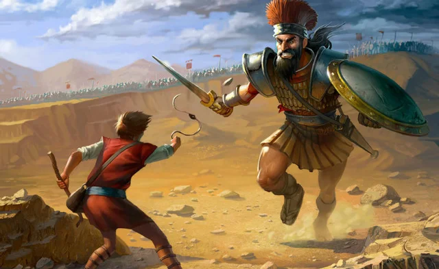 David and Goliath
