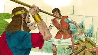 Saul try's to kill David