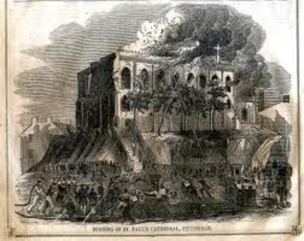 Santa Anna Burns Harrisburg