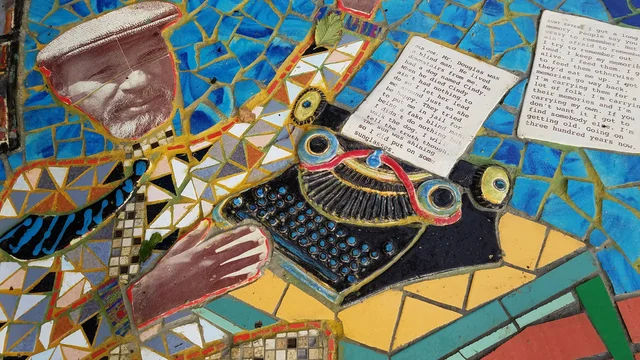 His First Typewriter