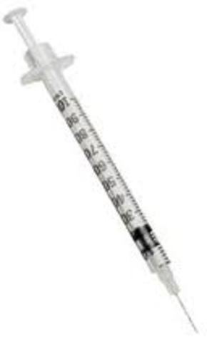 Hypodermics on the shore