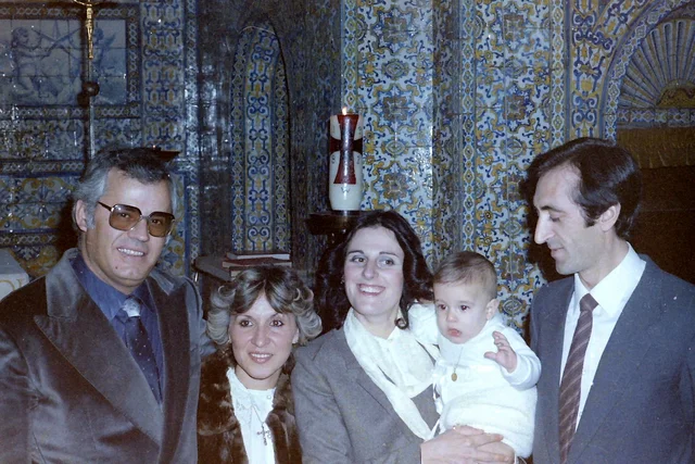 Baptismo do Luís Pedro em Carcavelos
