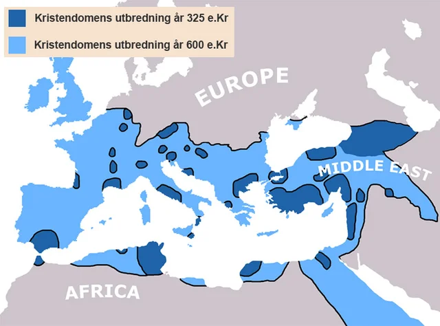Kristendomen blir statsreligon