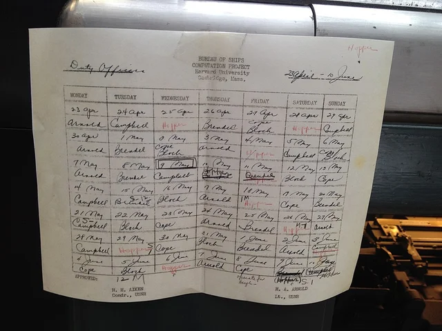 Publishes the first Computer Manual