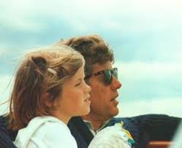 Birth of Caroline Kennedy