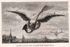 Ornithoptère de Gustave Trouvé