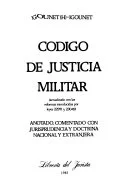 Reforma del Código de Justicia Militar