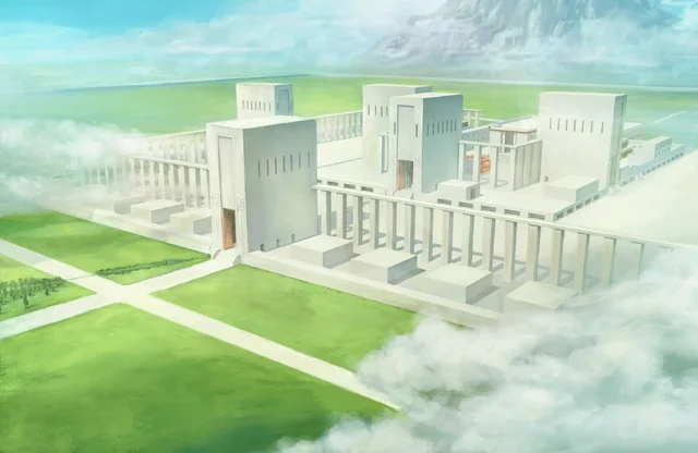 David prepares the temple