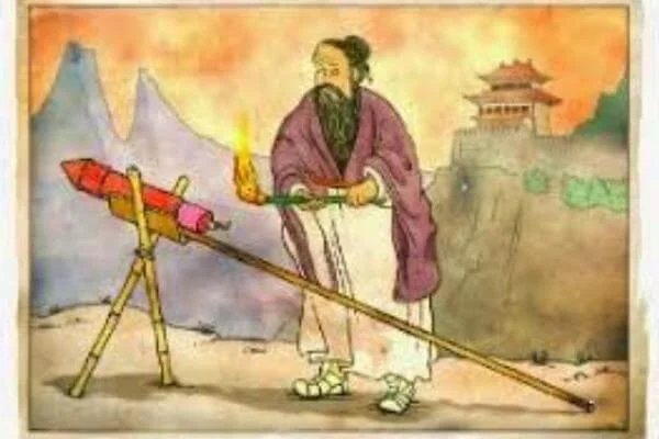 China hace uso de cañones de polvora