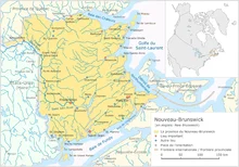 Création du Nouveau-Brunswick