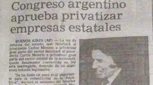 SE PROMULGA LA LEY DE REFORMA DEL ESTADO