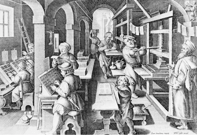 Printing Press is invented