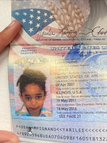 My first passport