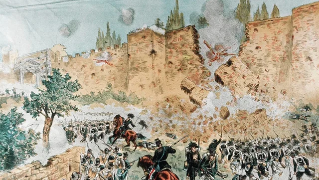 La presa di Roma