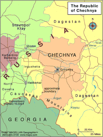 Chechnya Conquered By Russia