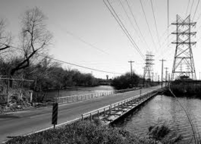 The destruction of vinces bayou bridge
