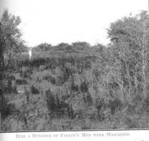 Fannin's Surrender At Coleto Creek