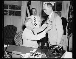 U.S. President Woodrow Wilson defeated Republican Charles E.