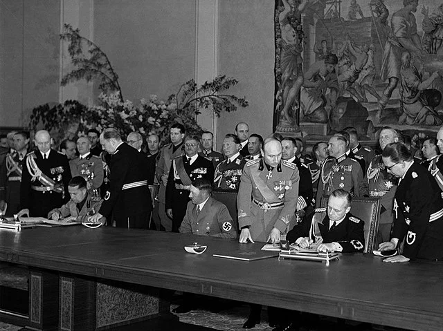 Germany and Italy sign the Pact of Steel