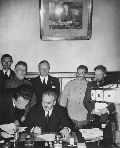 El pacto de Rusia y Alemania. Pacto Ribbentrop-Mólotov