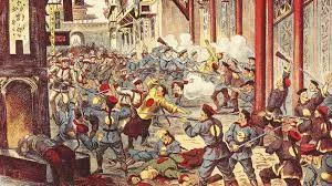 September 7: Boxer Rebellion defeated by international coalition. They impose heavy financial sanctions on China.