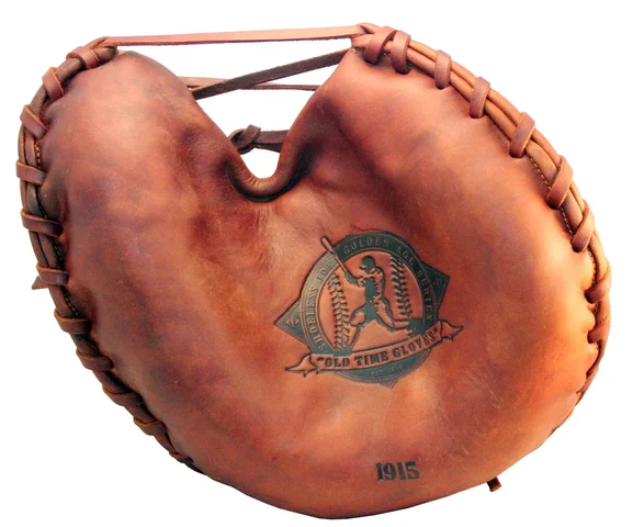 Baseball Glove in 1915