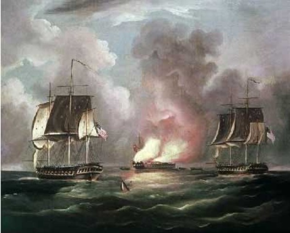 John Paul Jones captures the Serapis - September 23, 1779 cont.