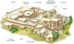 Il palazzo di Cnosso