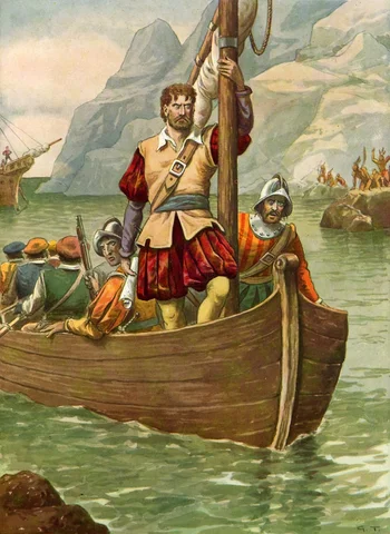 🔴🇬🇧 Verrazano descubre el río Hudson