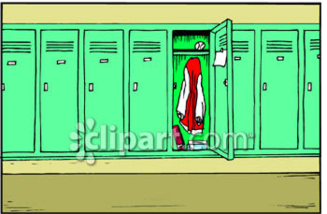 first time to open and decorate locker