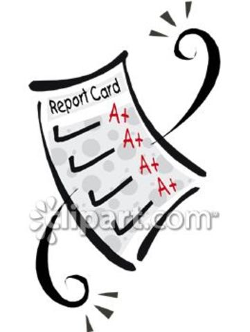 First Report card