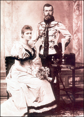 Nicholas II and Alexandra are Married