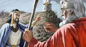 Saul makes an Unlawful Sacrifice.