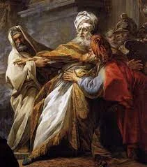 A Man of God confronts Jeroboam