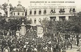 July: Young Turk Revolution in the Ottoman Empire.