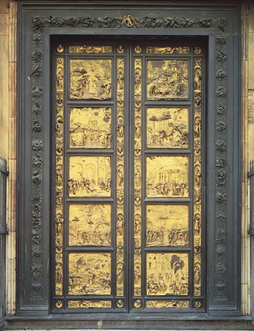 Bronze doors