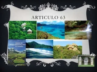 Artículo 63°.